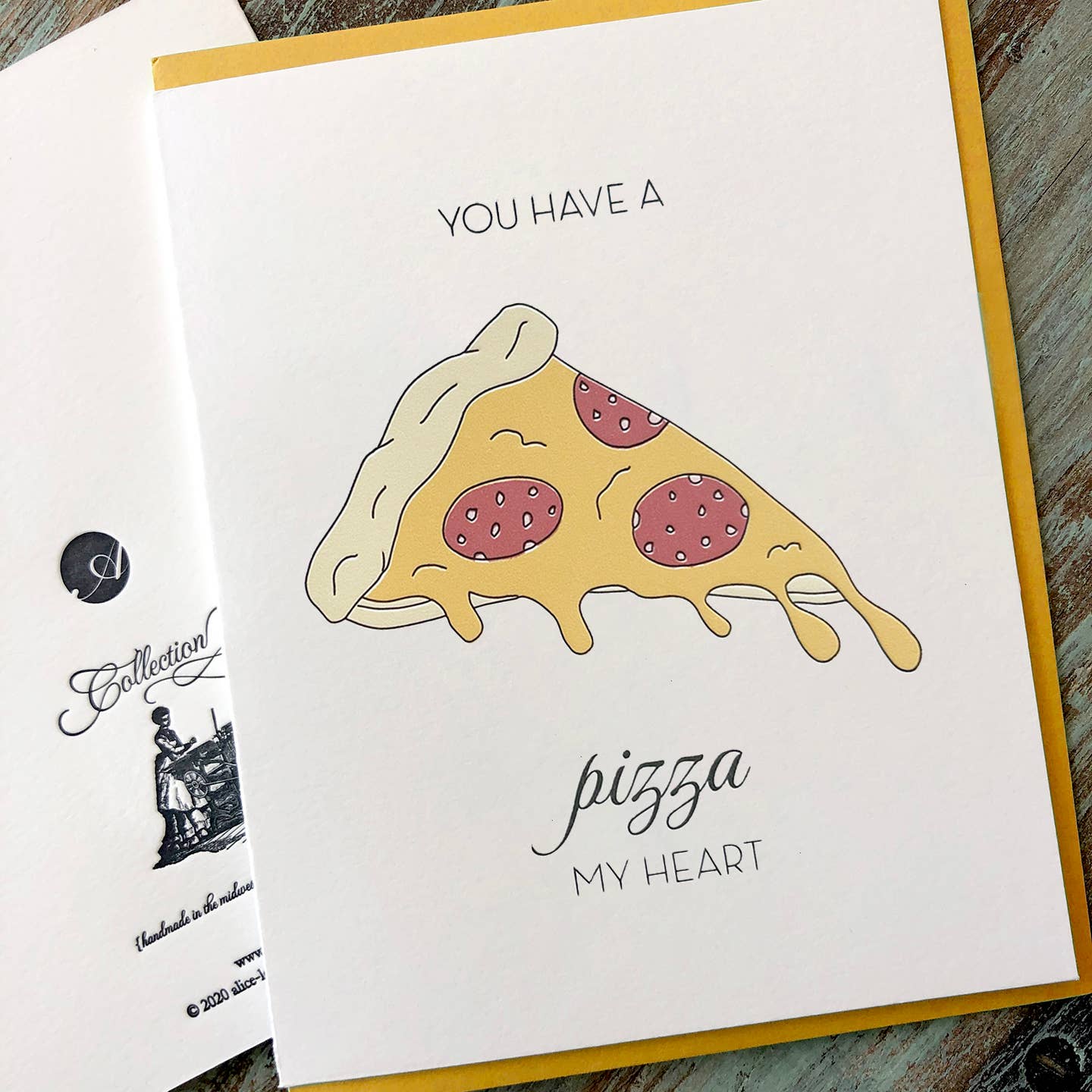 Pizza My Heart Card