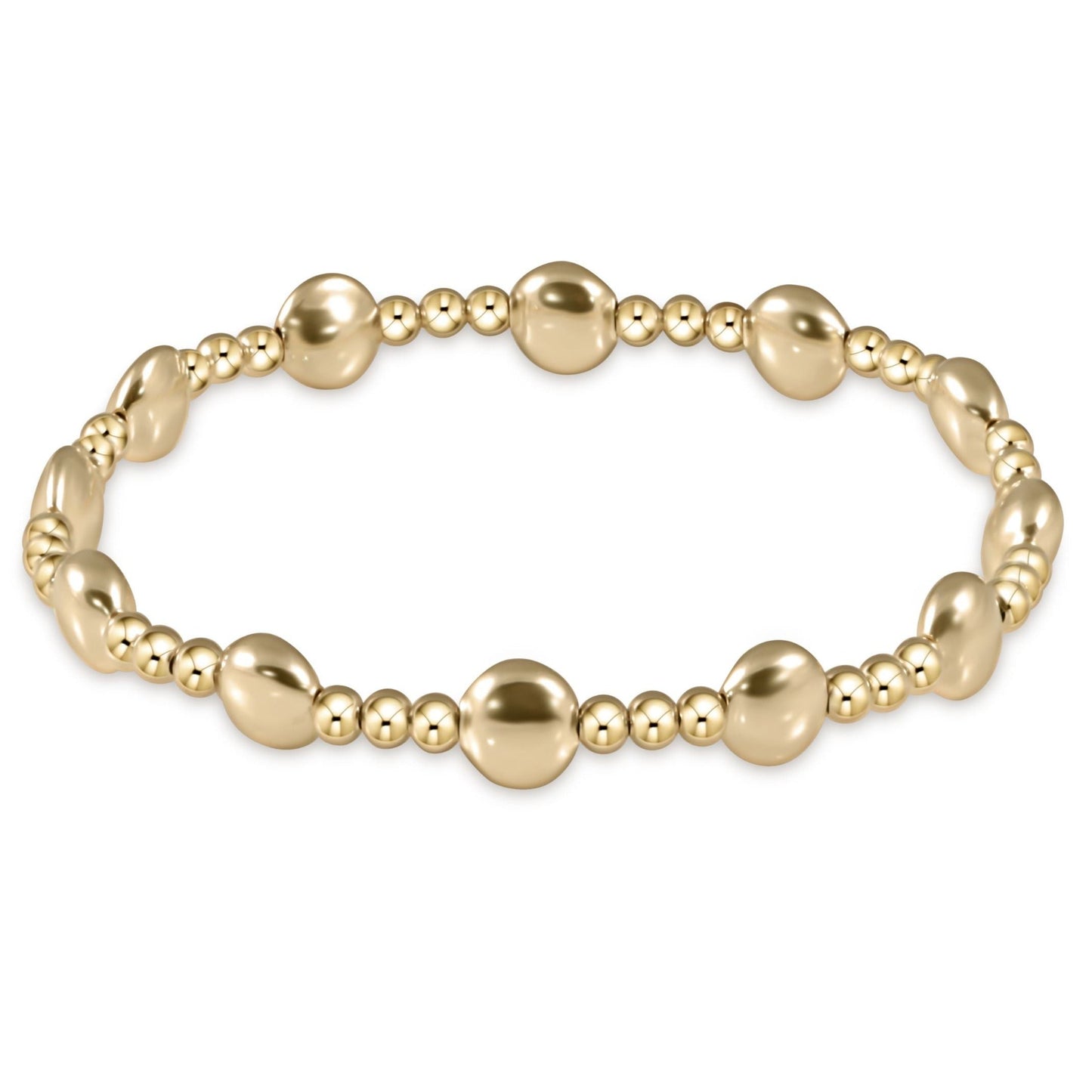 honesty sincerity gold 6mm bracelet