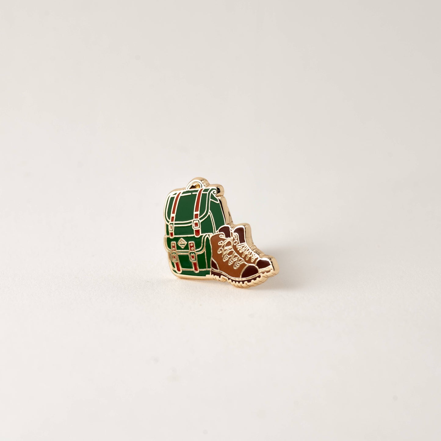 The Adventurous Hiker Pin, Outdoors Camping Gifts