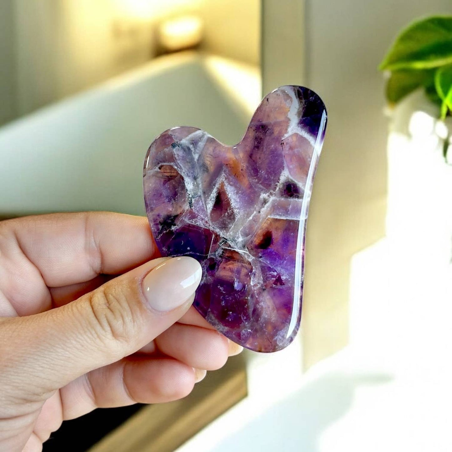 Amethyst Gua Sha | Facial Stone