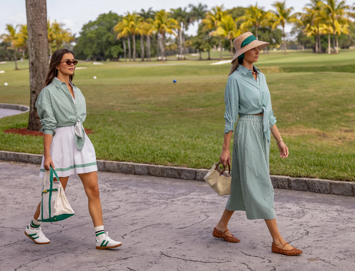 Colette Skirt | Master's Stripe || Ivy Coast