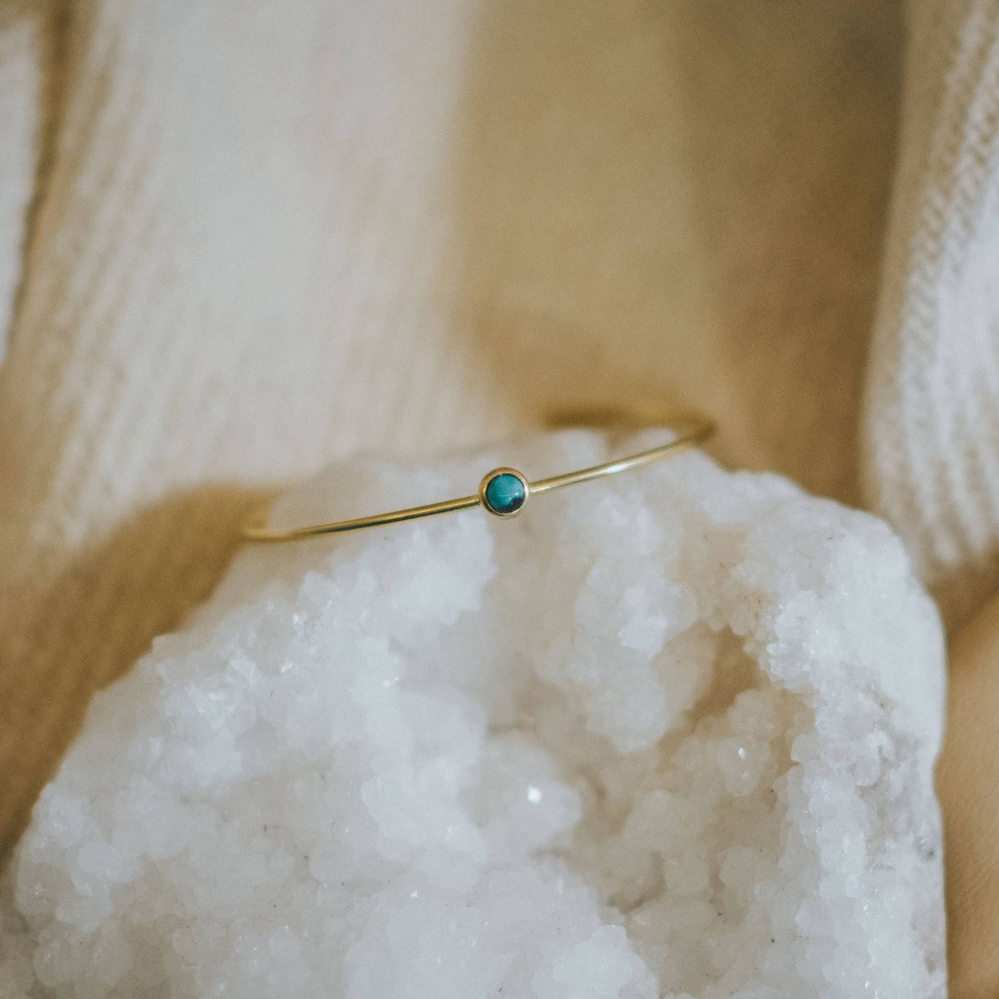 Hyalite Stacker // Turquoise