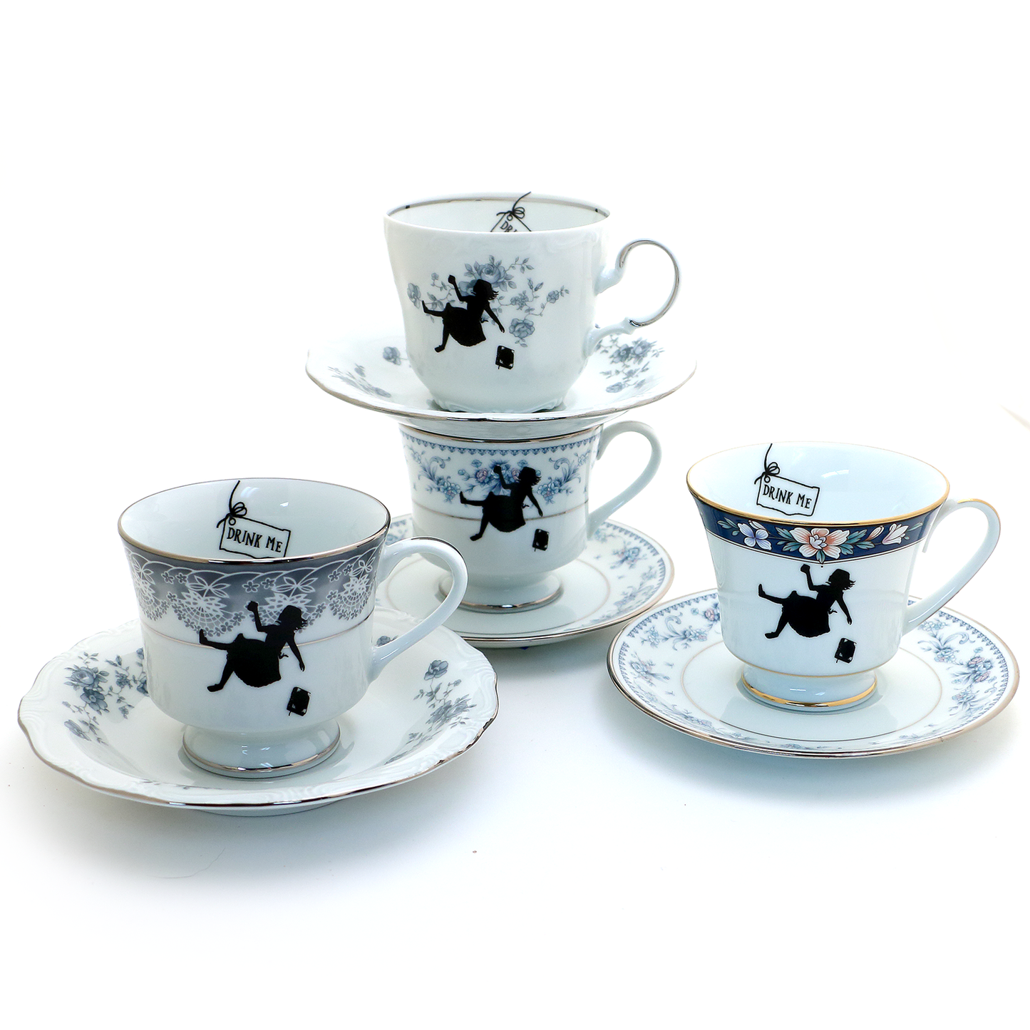 "Alice in Wonderland" Vintage Upcycled Teacup Program