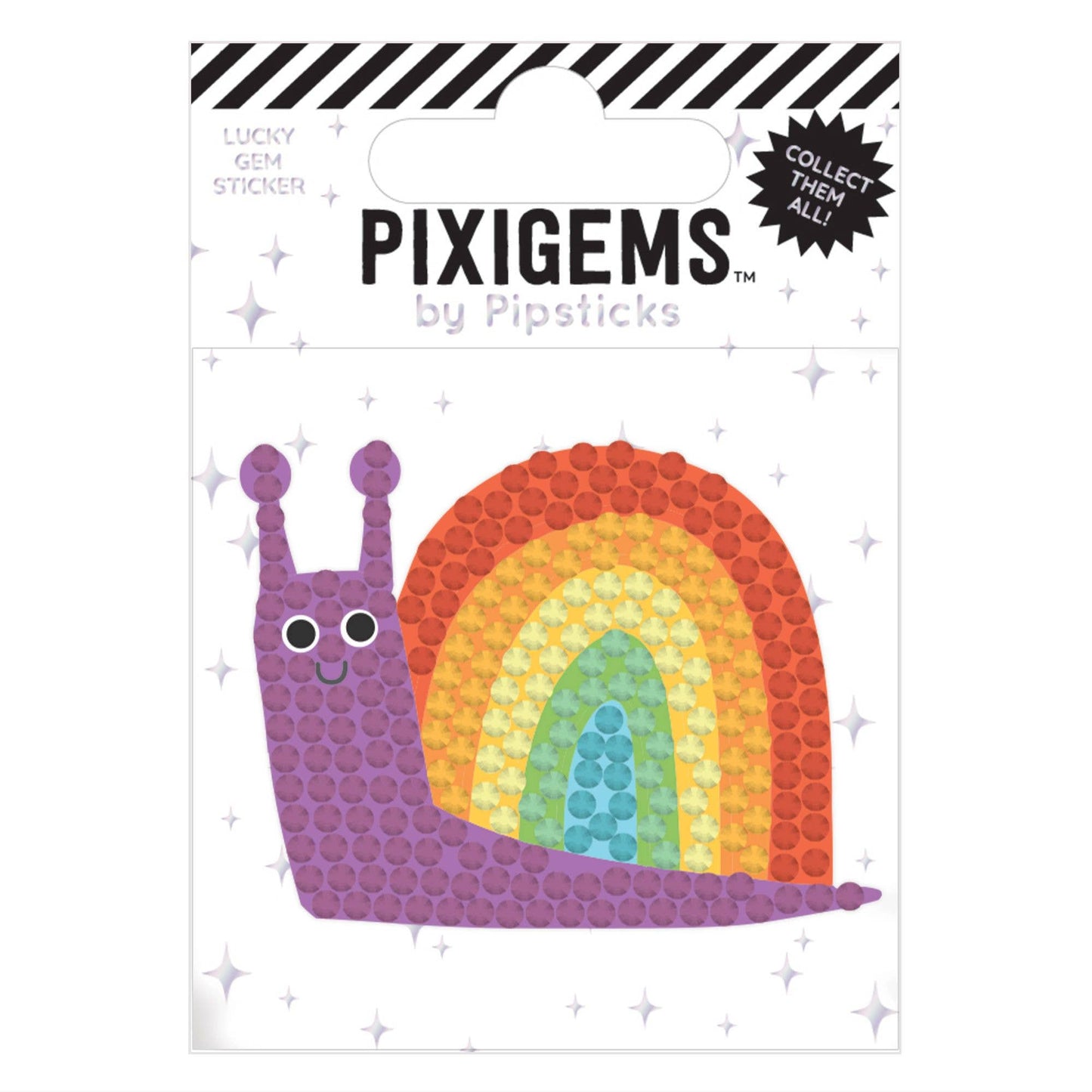 Sylvia Snail Pixigem Sticker