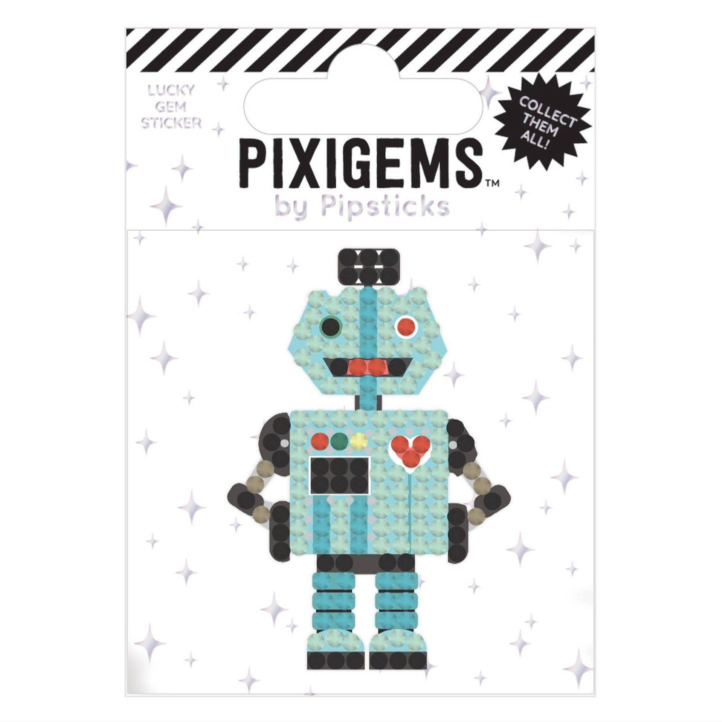 Roxi Robot Pixigem Sticker