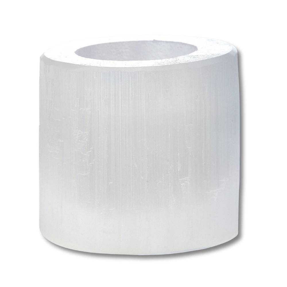Selenite - Tealight Holder