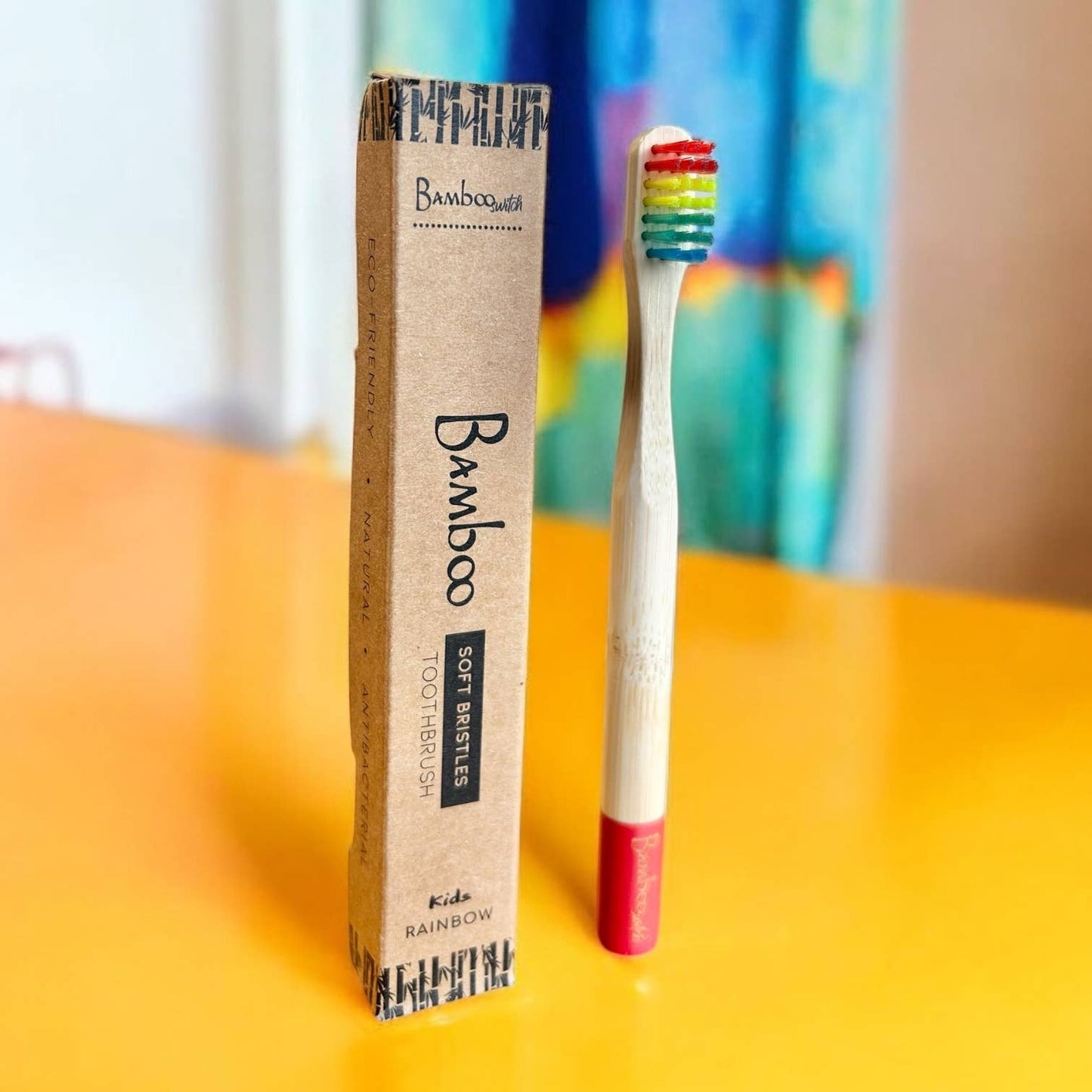 Bamboo Kids Toothbrush | Rainbow