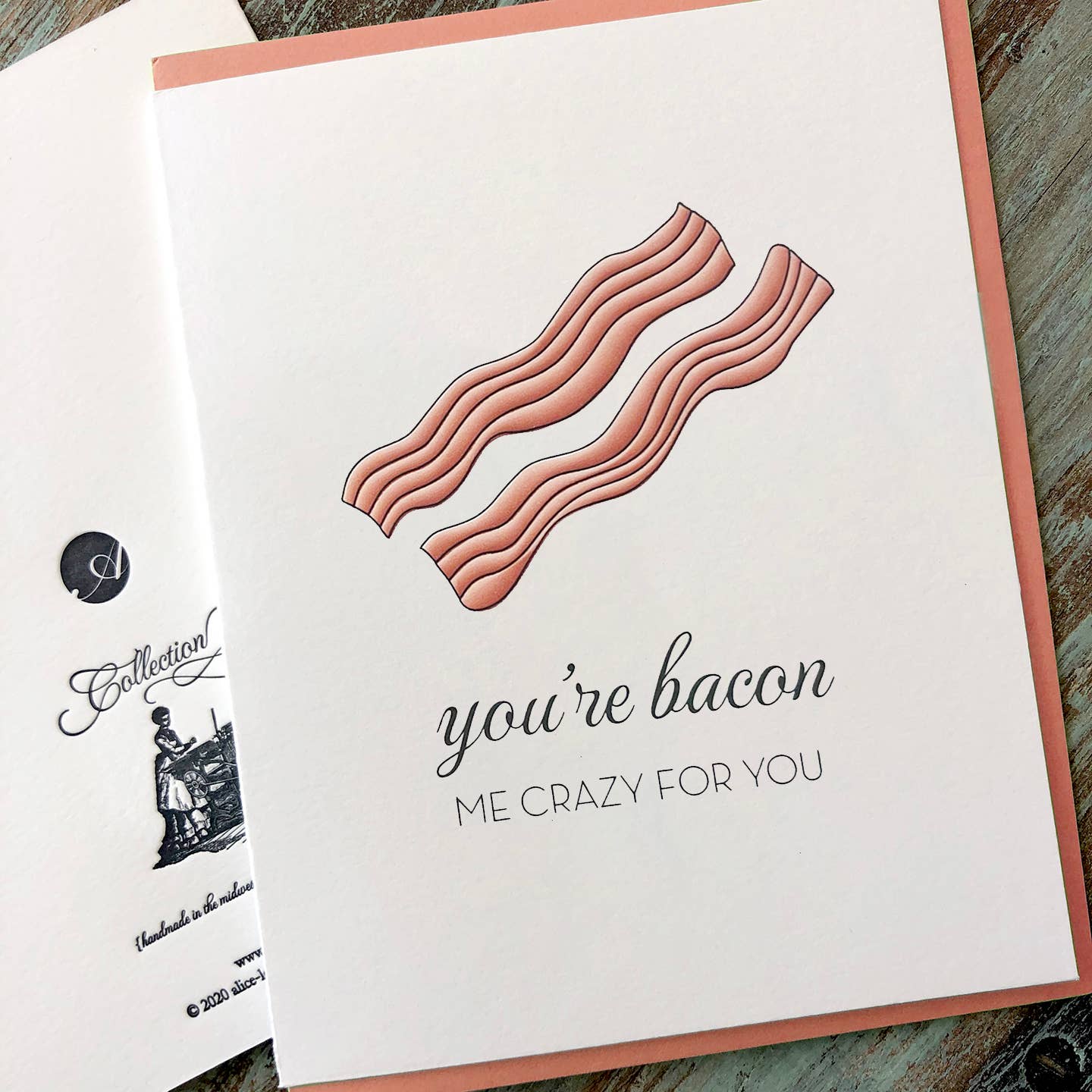 Bacon Me Crazy Card