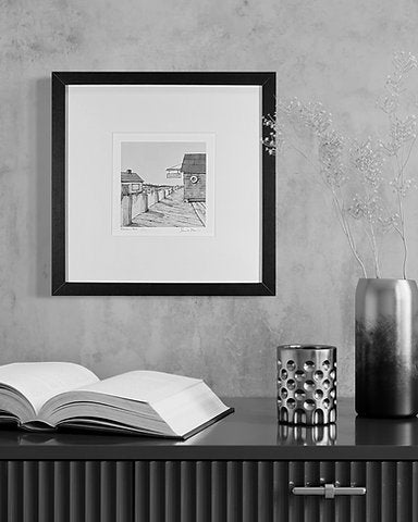 Fishtown Dock | Leland | Hand-Drawn Fine Art Print