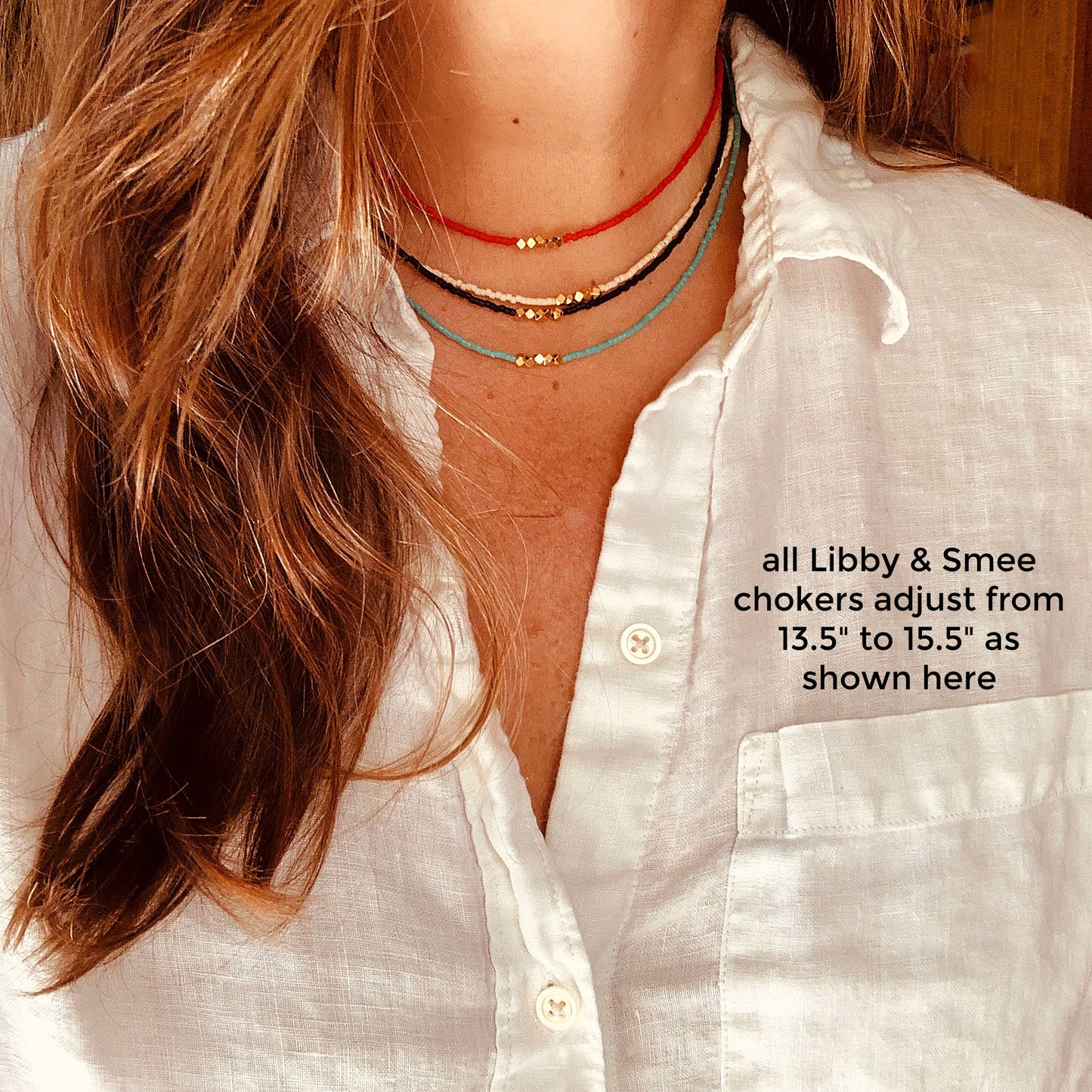 Valentine Beaded Choker Necklaces