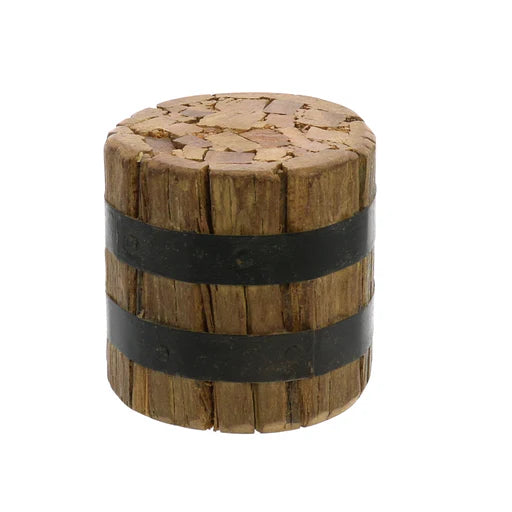 HomArt Wood Bundle 4x4 Round - Rustic Wooden Home Decor