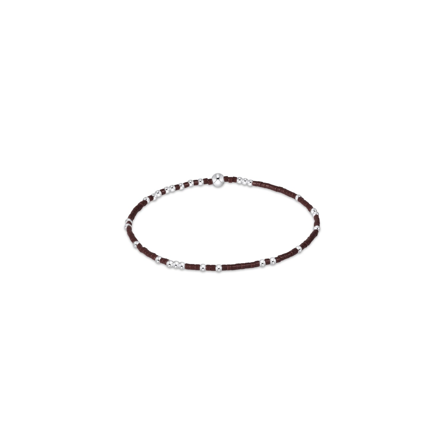 Hope Unwritten Sterling Bracelet - Chocolate