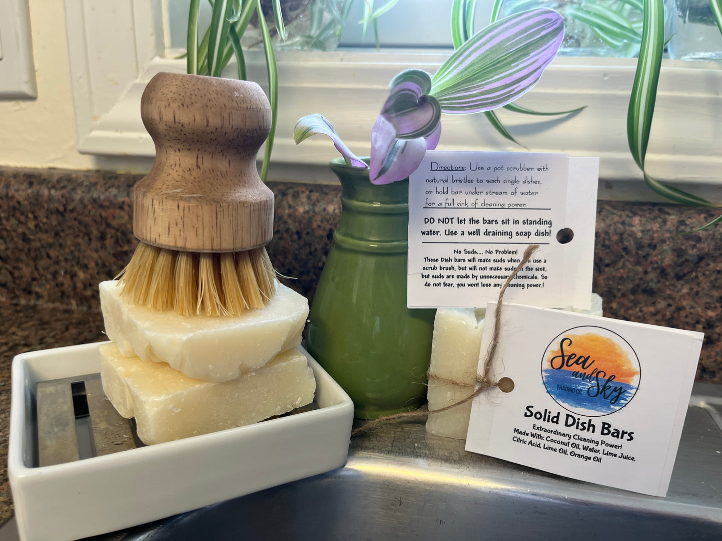 Solid Dish Bars Locally Made (2-Pack)