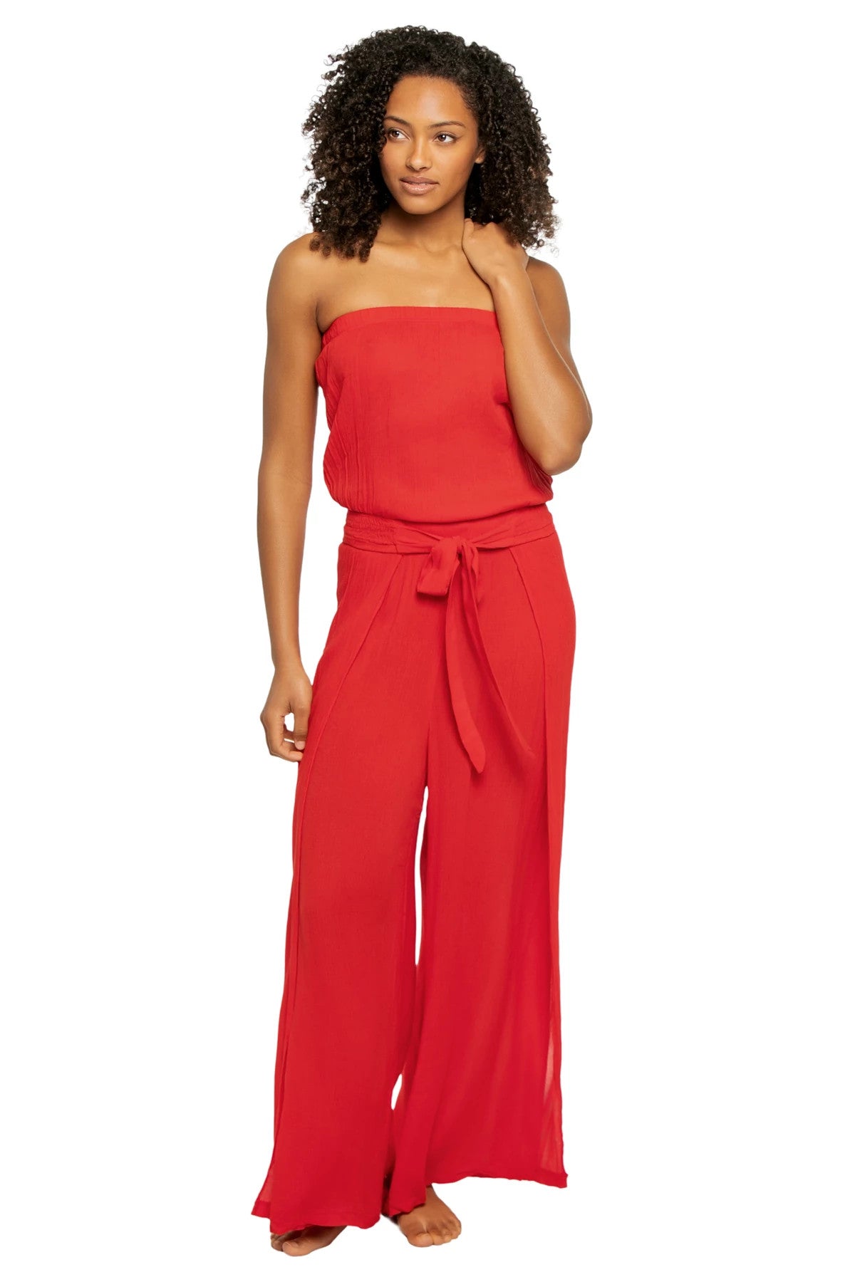 Elan Strapless Jumpsuit