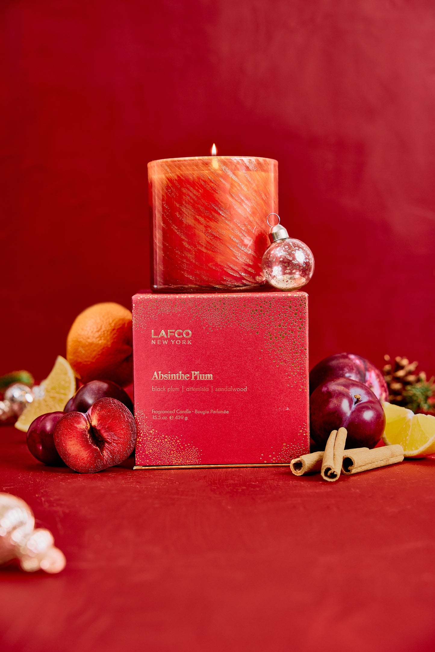 Absinthe Plum Candle Signature