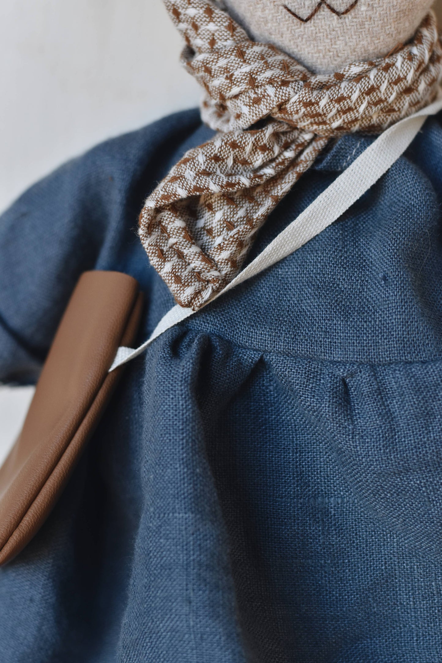 Ruthie the Rabbit - Bluebird smock dress