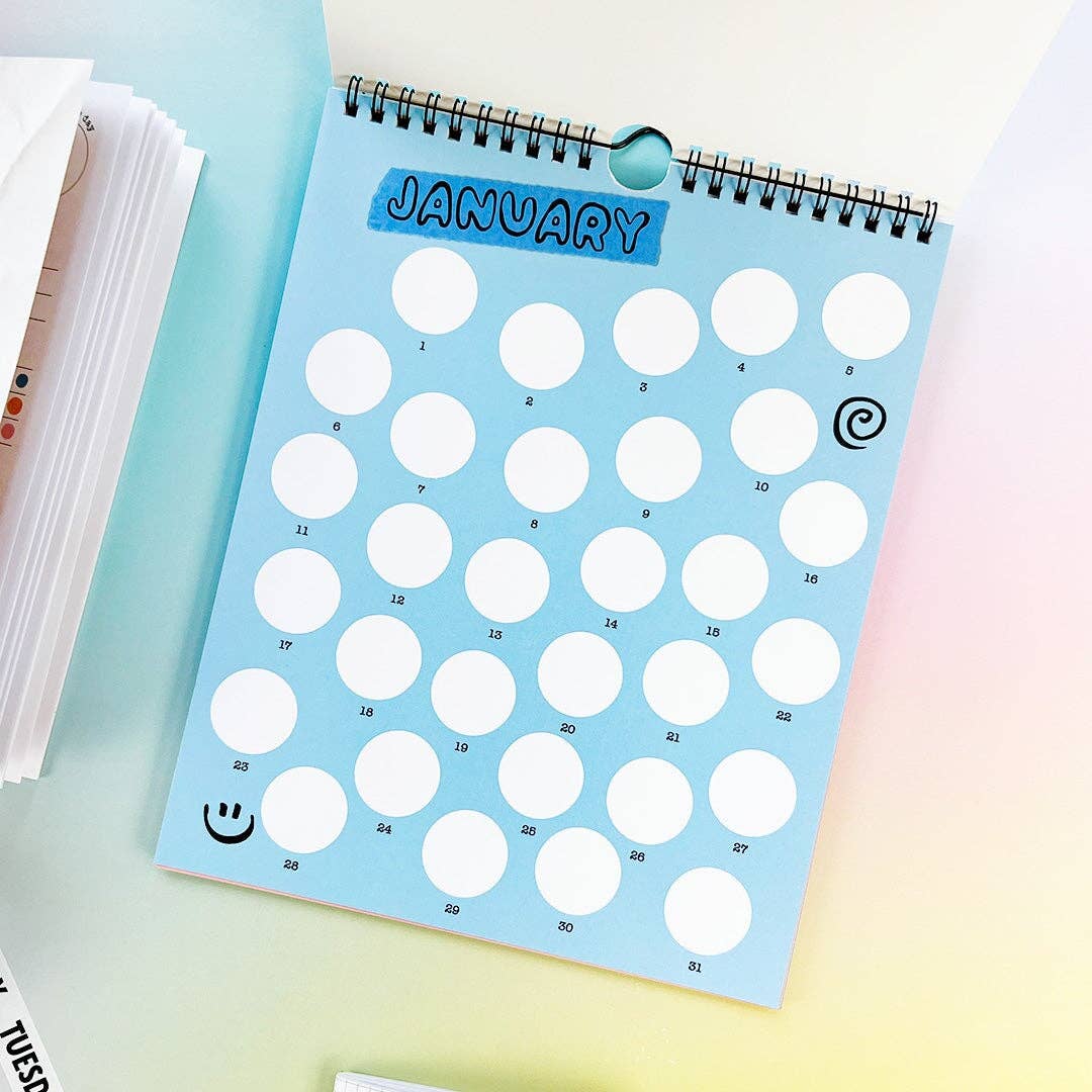 Sticker Your Year Wall Calendar