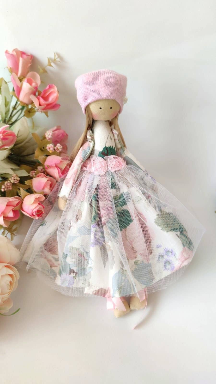 Handmade Keepsake Doll with Stitched Clothing – Heirloom Gift from Ukraine cloth doll, Fabric Doll, Textile doll, art doll