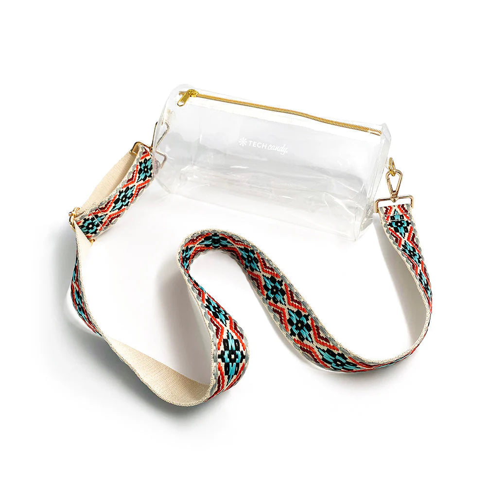 Clear Stadium Bag Gold