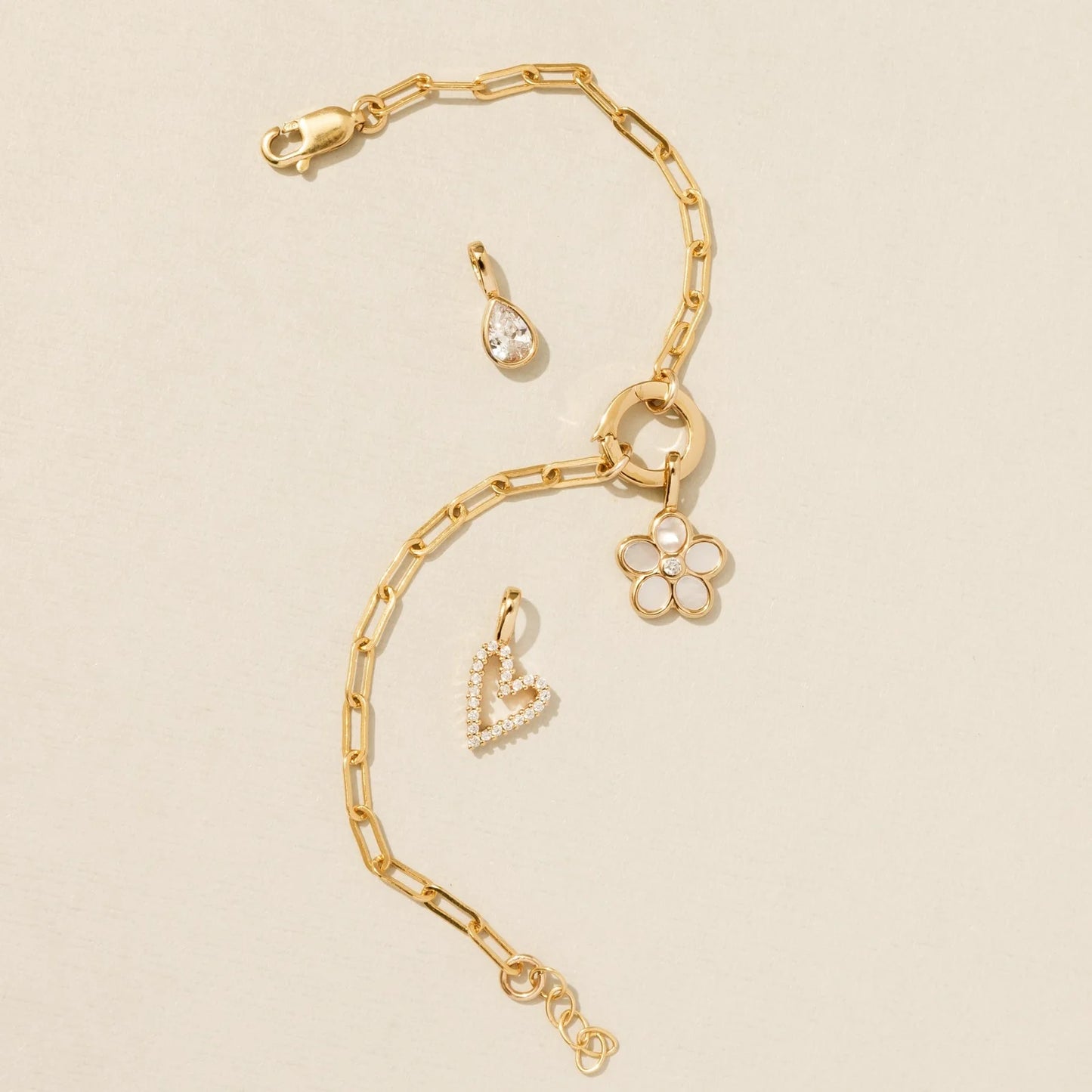 Jude Link Lock Bracelet