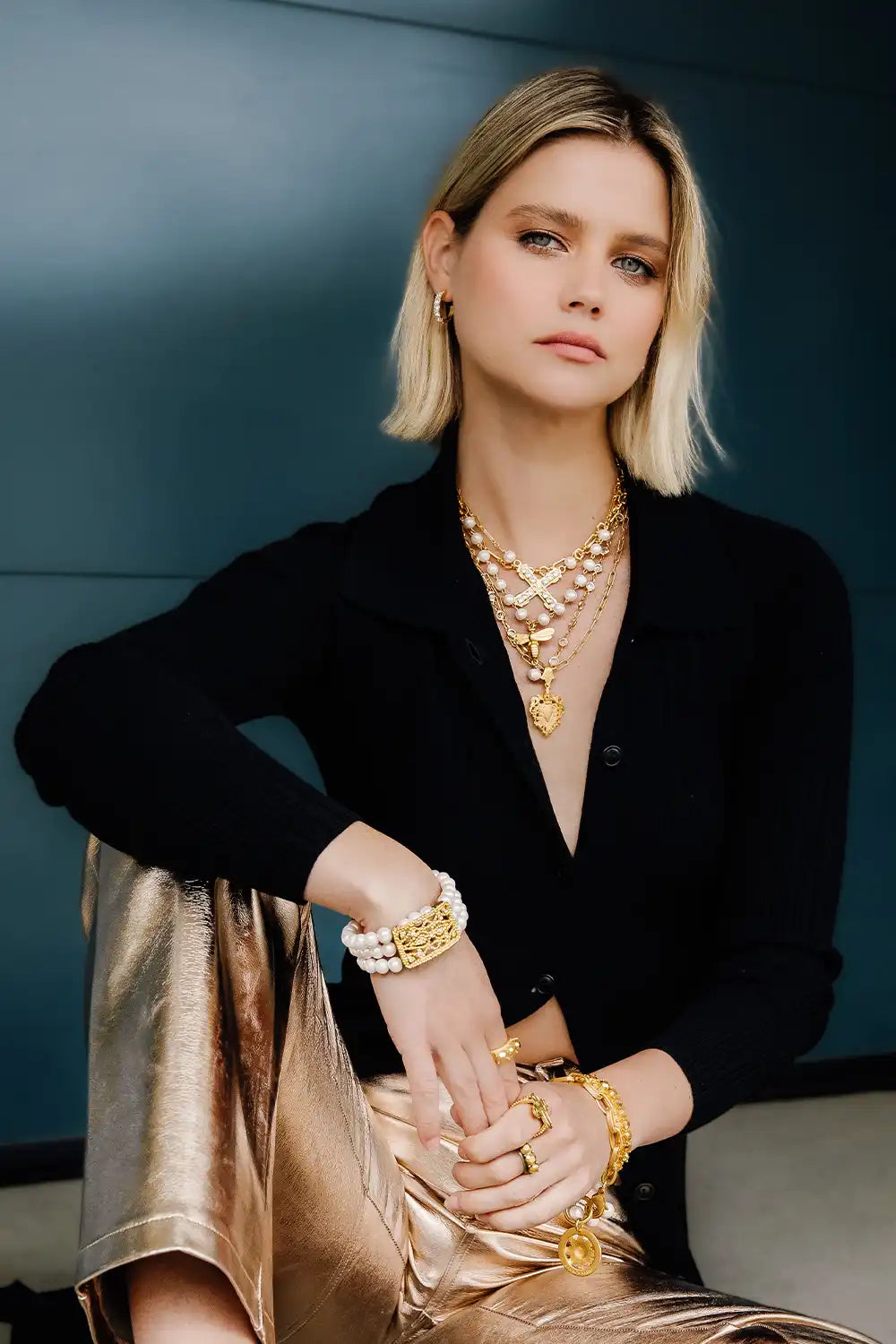 The Roux Necklace- Gold