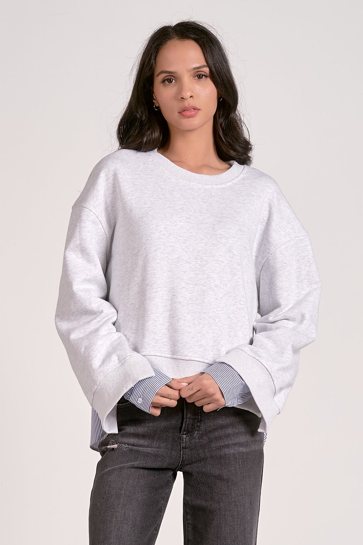 Layered Mixed Media Top