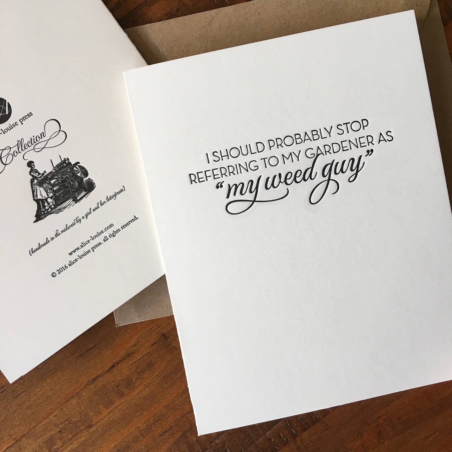 Weed Guy Card
