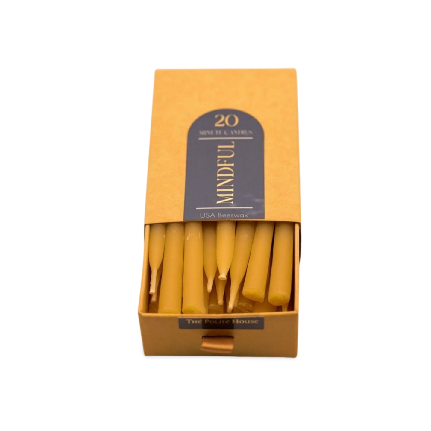 Refill 20-Minute Meditation Beeswax Candles