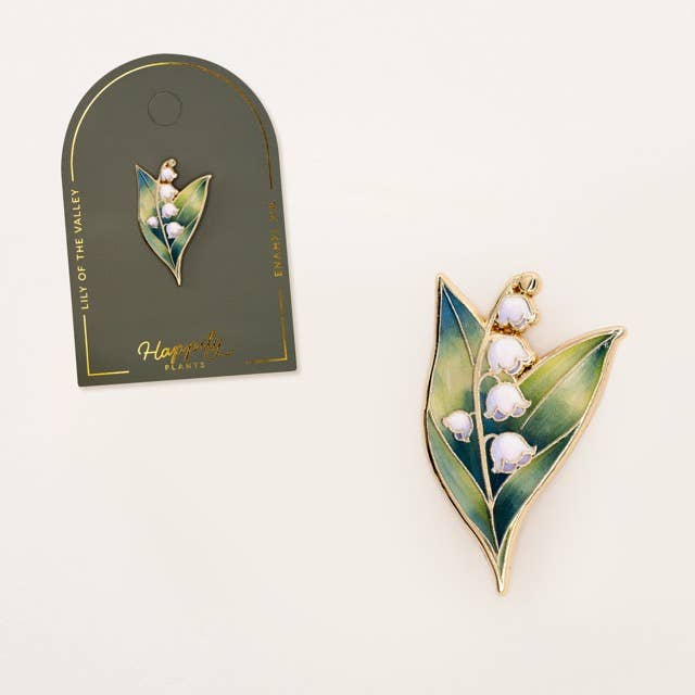 Lily of the Valley Bouquet Pin | Flower Pins | Mother’s Day