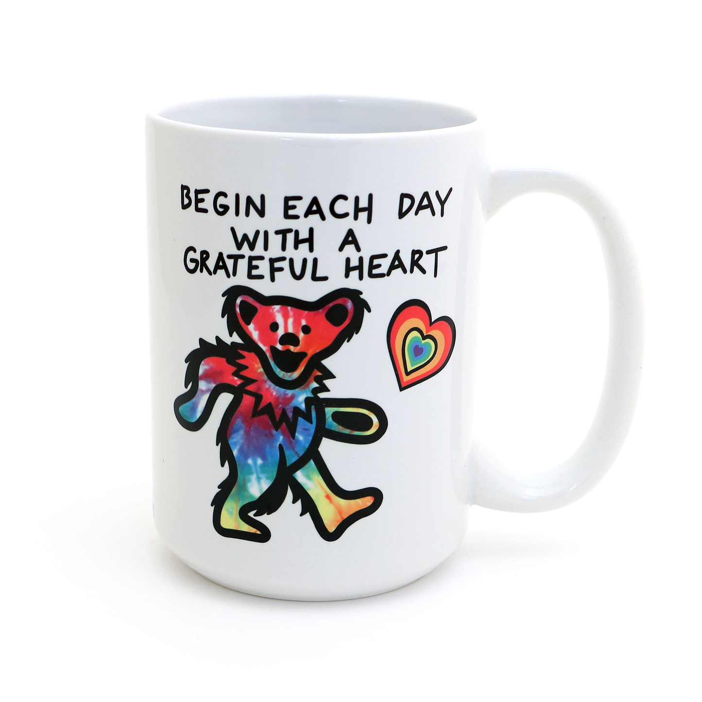 Grateful Dead Grateful Heart 15 oz Mug
