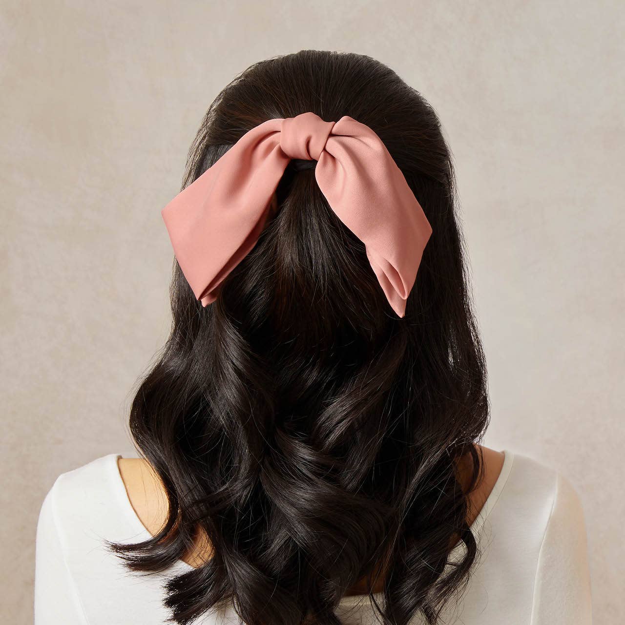 Recycled Fabric Bow Hair Clip