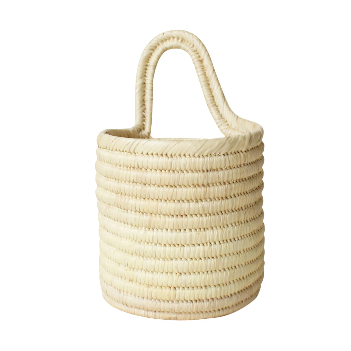 Woven Basket Natural Reed Material