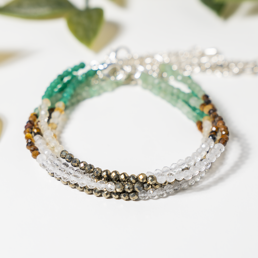 Crystal Anklets | Dhan Yog | Energy Healing Accessory