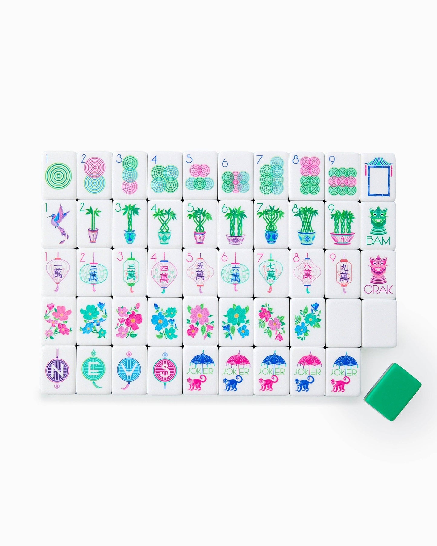 Jasmine Tile Set | Oh My Mahjong