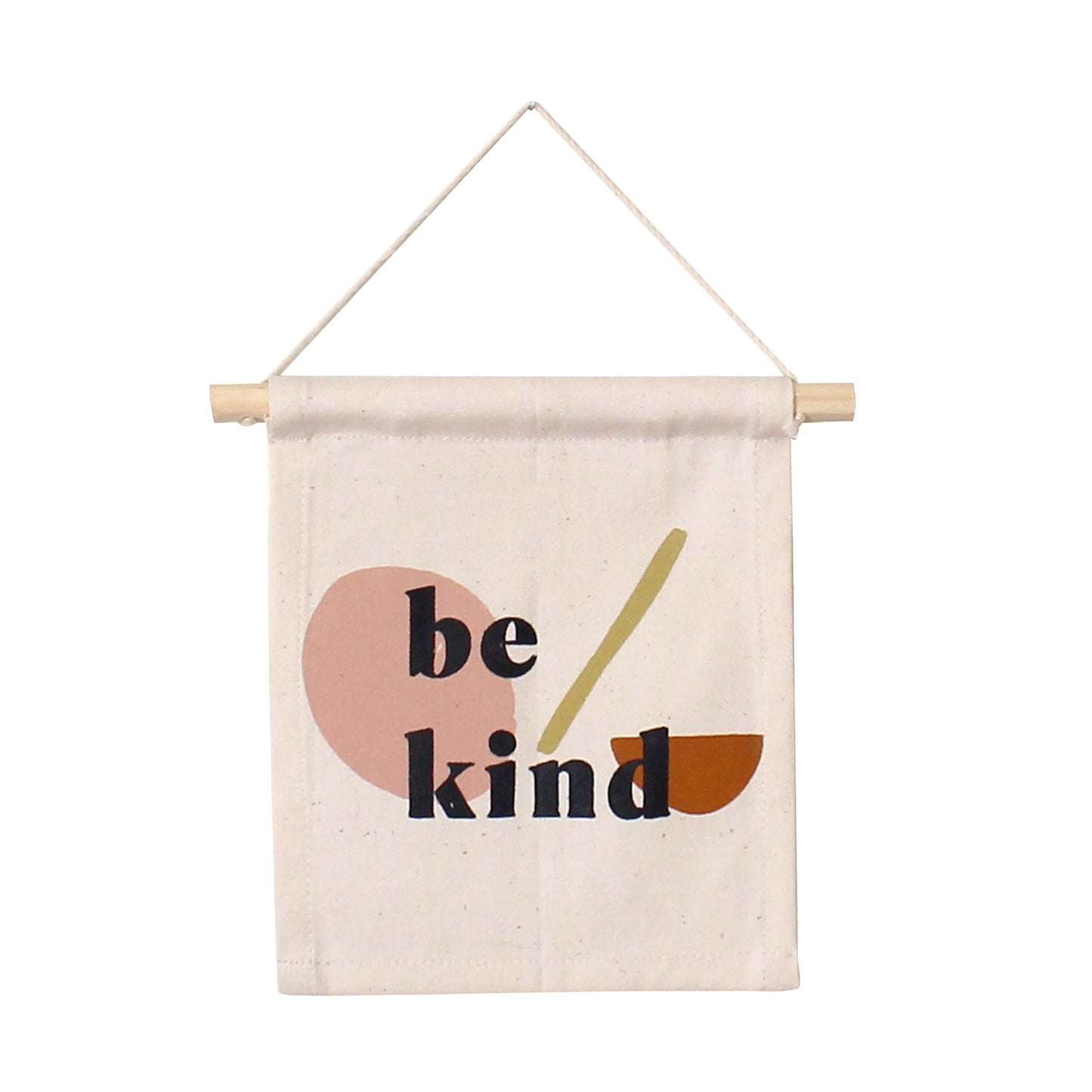 Be Kind Canvas Hang Sign
