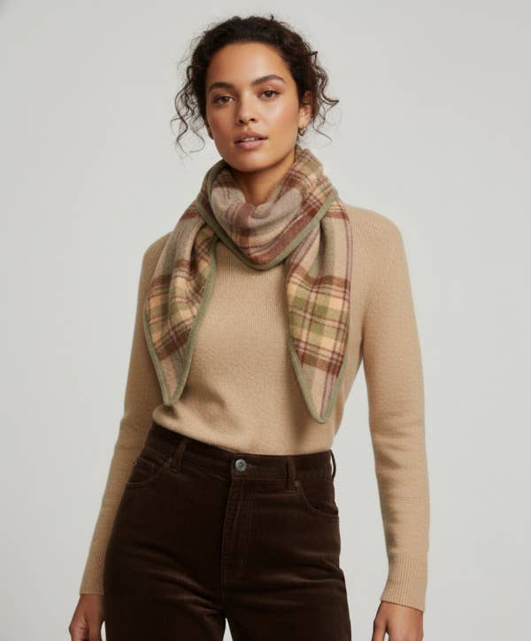 Wool Triangle Scarf