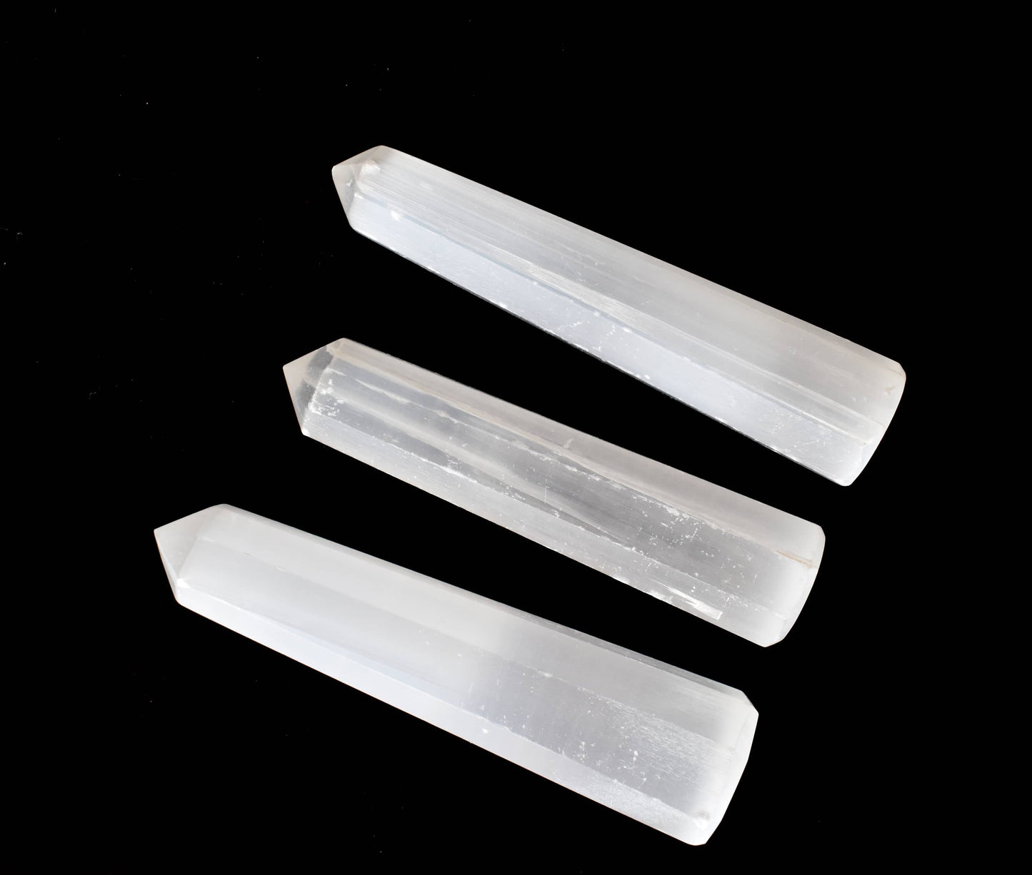 Selenite Tower Point (Insight and Flexibility)