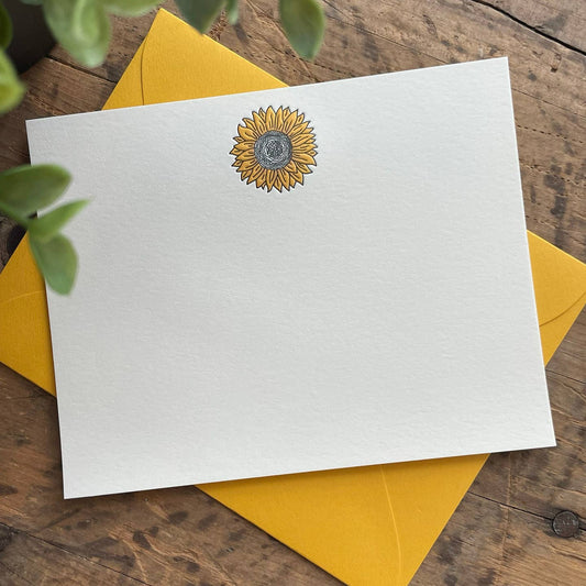 Sunflower Notecard
