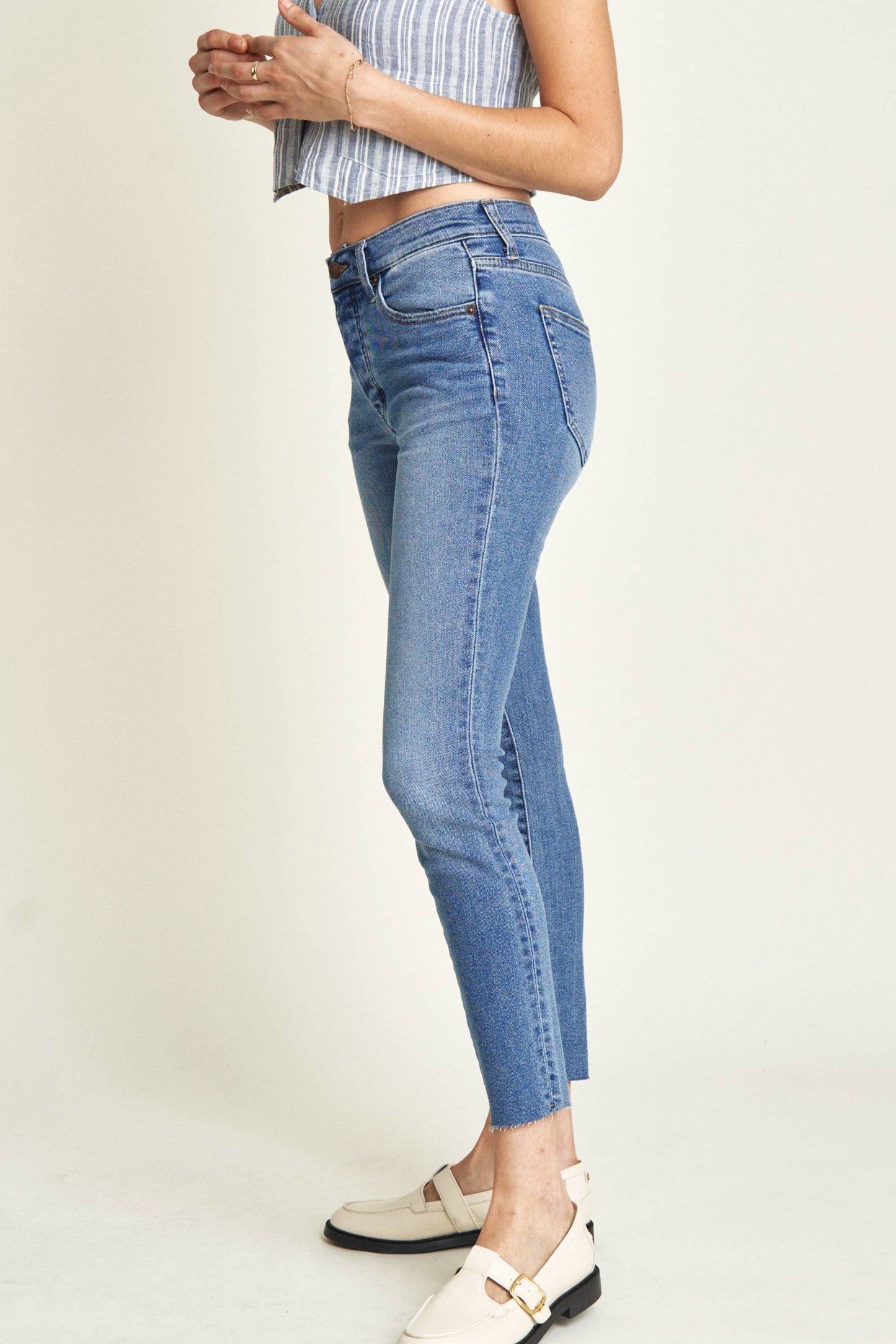 Cooper Skinny High Rise Jean, Light Indigo