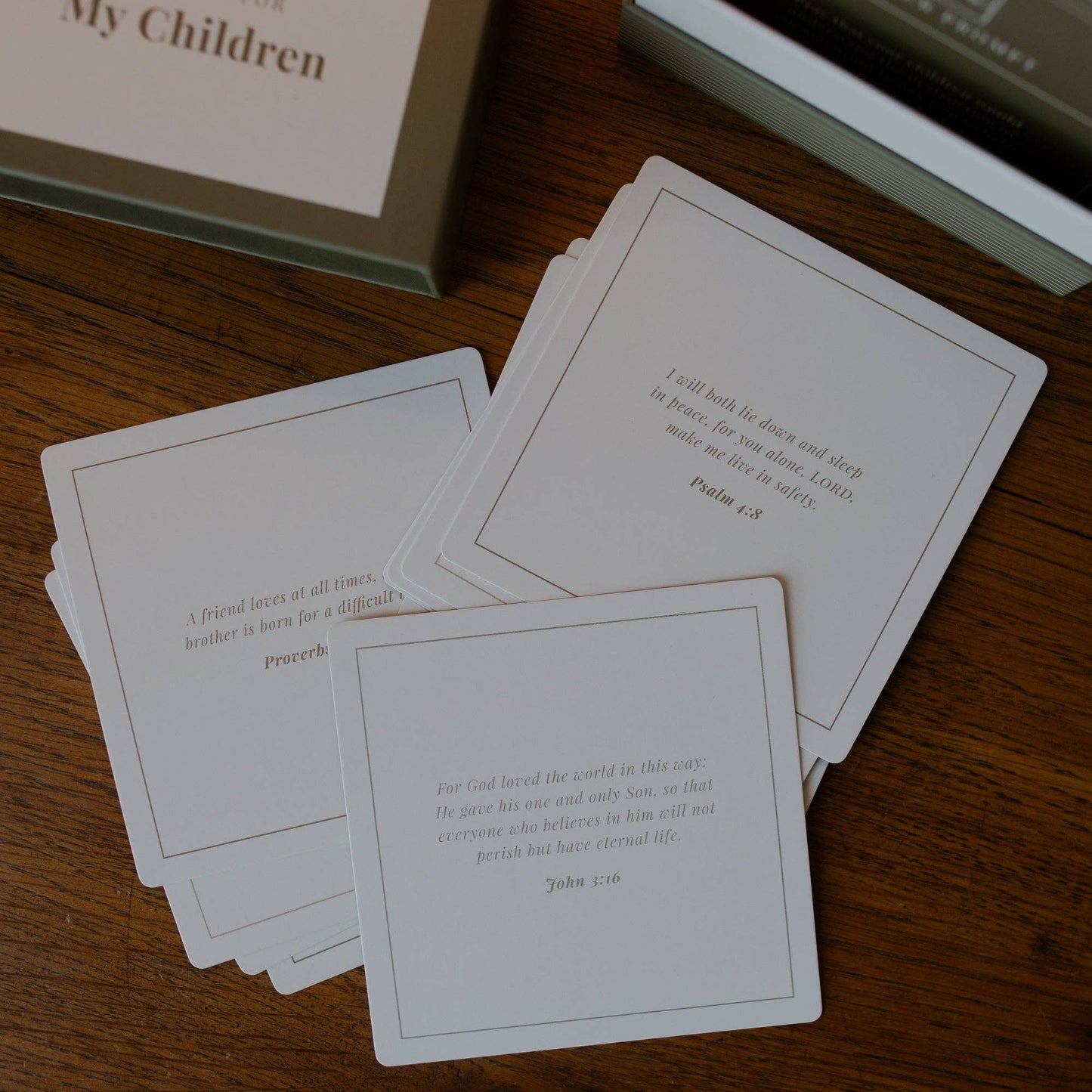 Prayers for My Children Verse Card Set