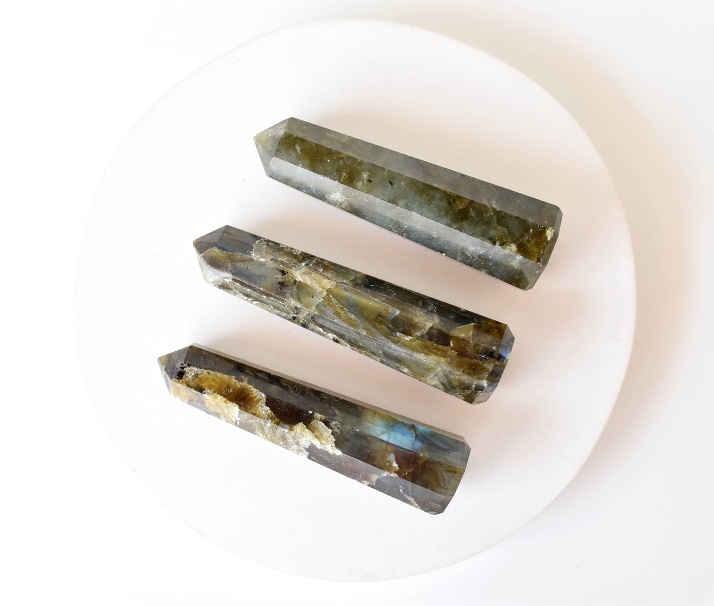 Labradorite Tower Point(Intuition & Spiritual Enlightenment)