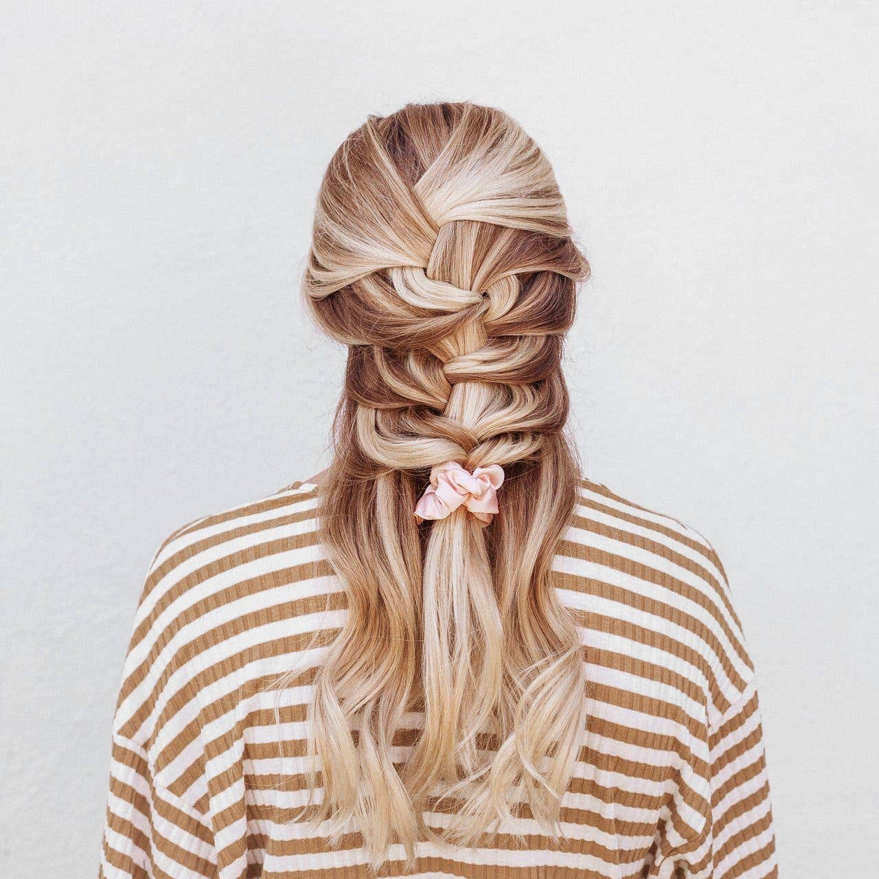 Metallic Scrunchies (Blush)