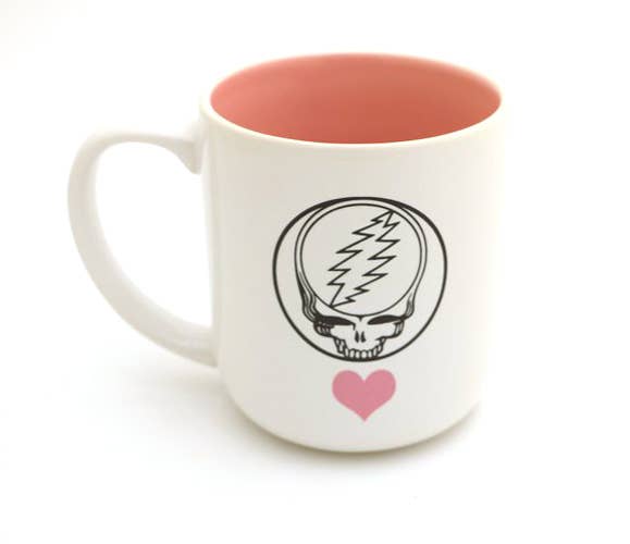 Grateful Dead Heart Mug