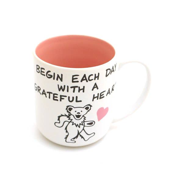 Grateful Dead Heart Mug