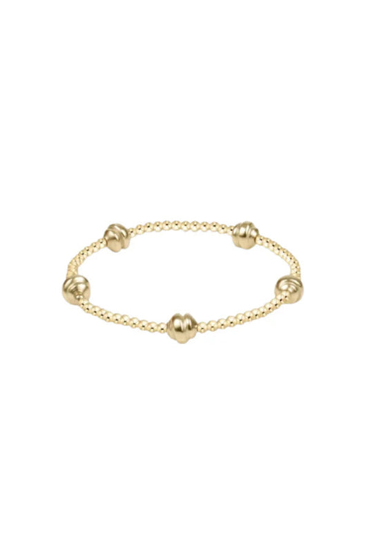 Enewton Admire Small Gold 2.5mm Bead Bracelet in Gold