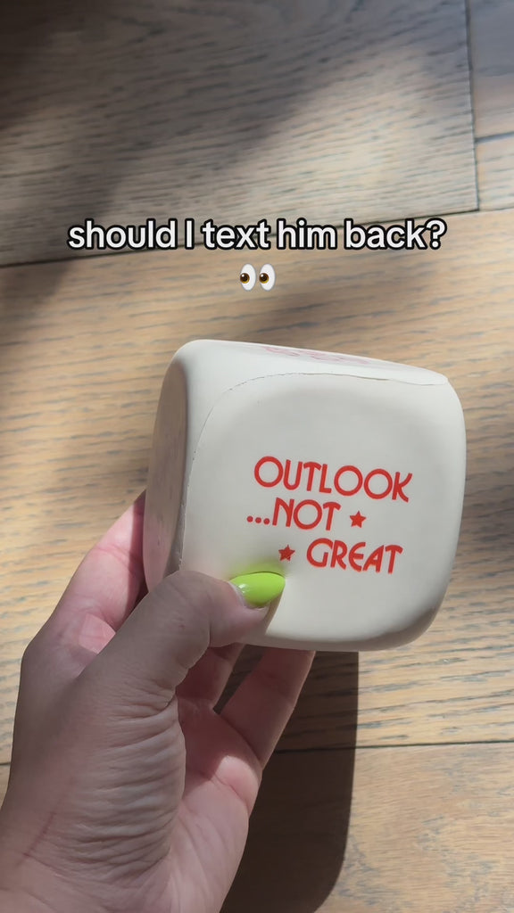 Oversized Feel Better De-Stress Ball - Decision Dice
