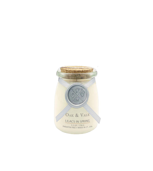 LILACS IN SPRING SMALL CANDLE