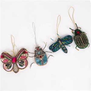 Beaded Insect Ornaments (4 Designs)