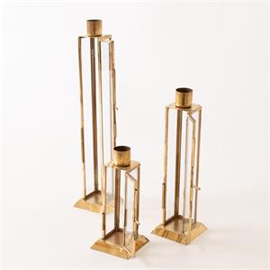 Taper Holder- Radiant Column Trio (Set of 3)