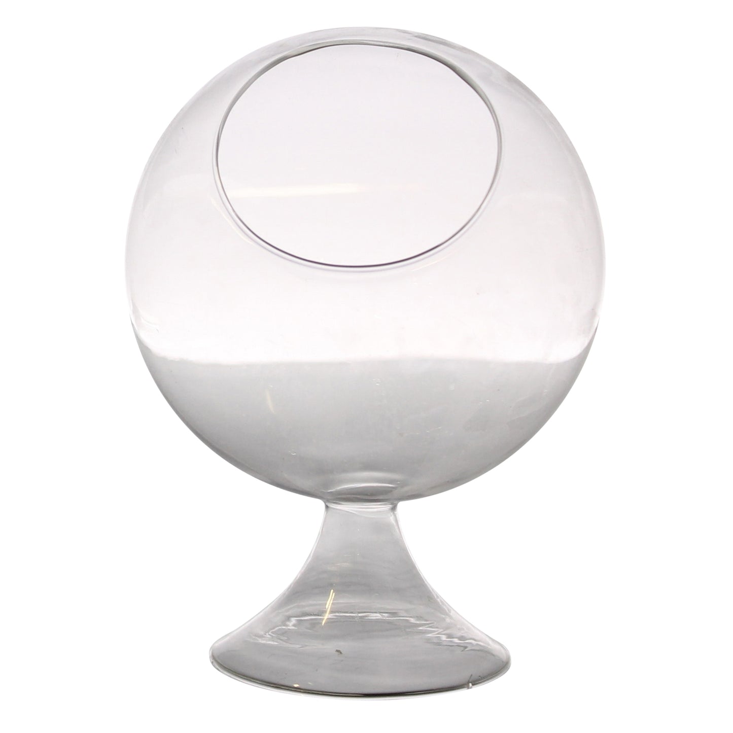 HomArt Sole Terrarium Glass - Round Large | Clear Glass Plant Ecosystem Container